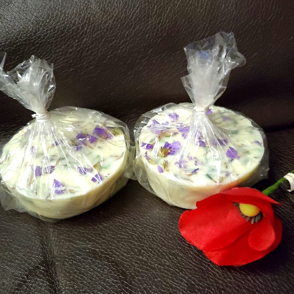 Organic shea butter soap 2 pieces